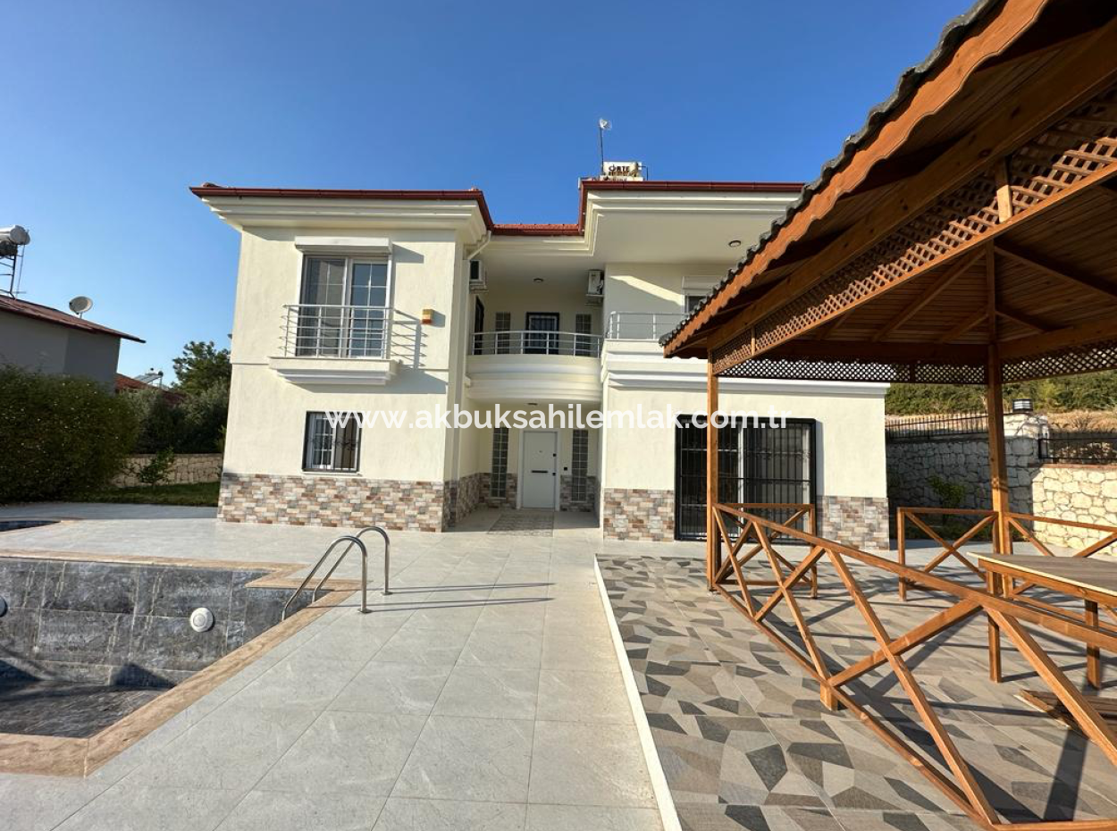 3 1 Villa Zum Verkauf In Akbuk, Didim