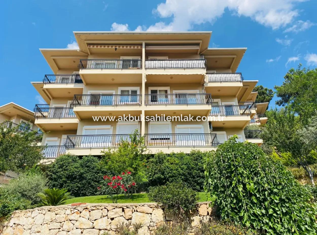 2 1 Apartment For Sale In Didim Akbükte With Full Sea View