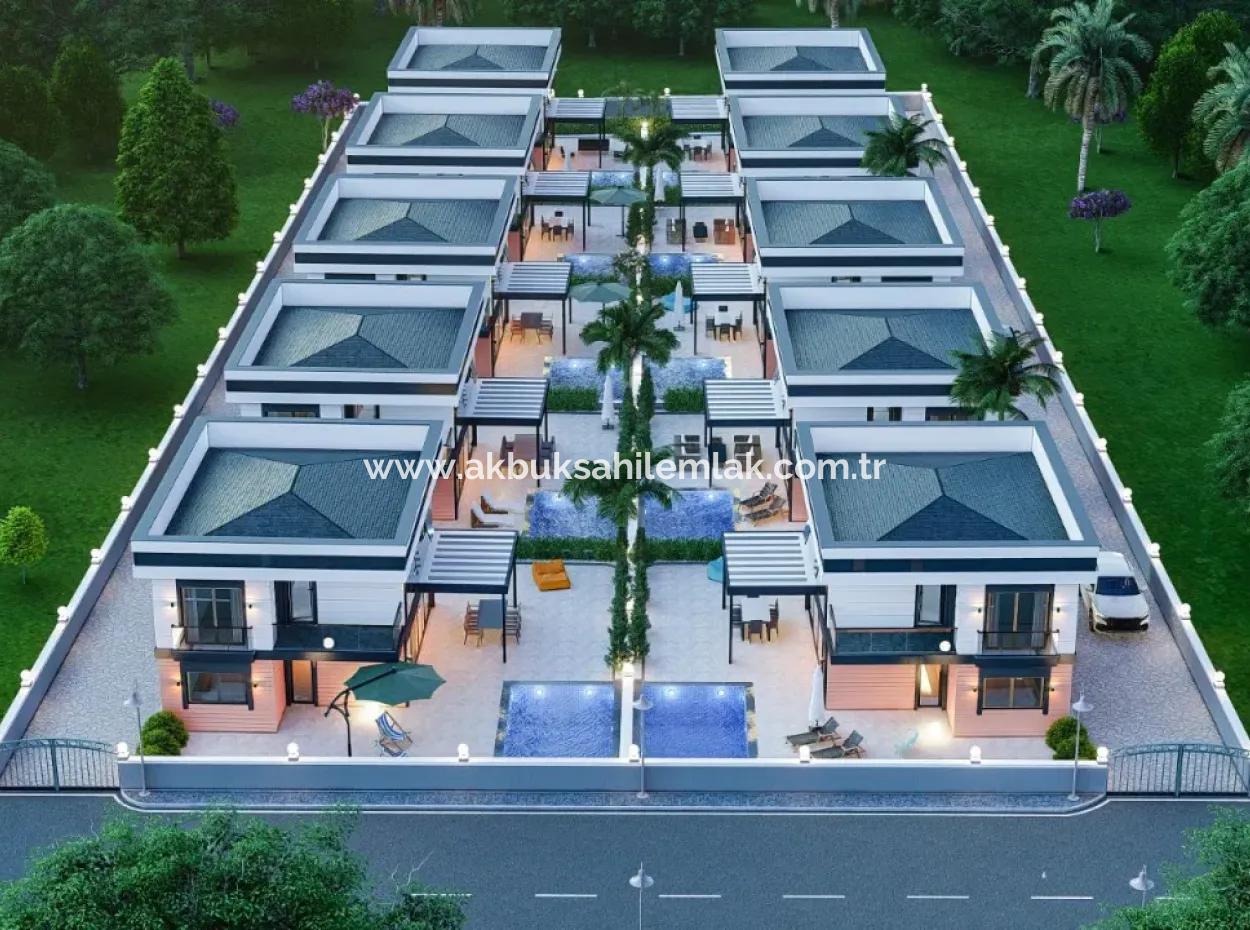 3 1 Detached Villas For Sale In Didim Akbükte