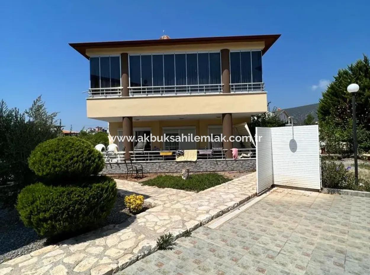 3 1 Detached House For Sale In Akbuk On A Complex With Pool