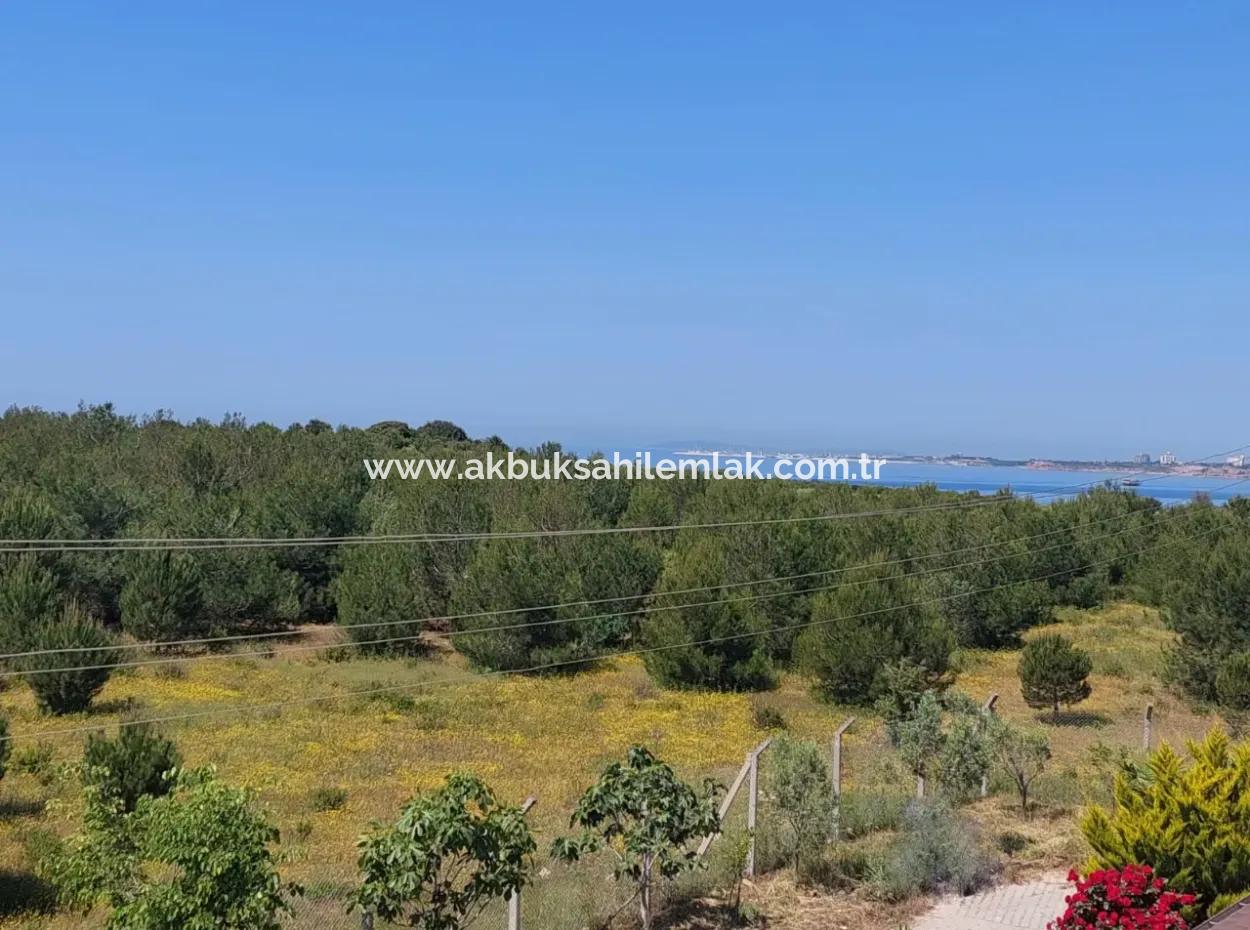 3 1 Villa With Sea View And Pool In Yeşilkent