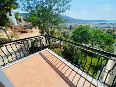 2 1 Apartment For Sale In Didim Akbükte With Full Sea View