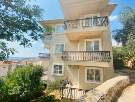 2 1 Apartment For Sale In Didim Akbükte With Full Sea View