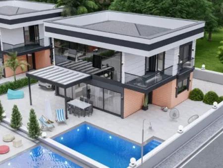 3 1 Detached Villas For Sale In Didim Akbükte