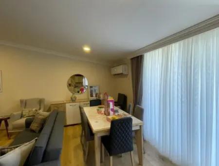 Apartment For Sale In 3 1 Residential Complex In Akbuk, Furnished With Full Sea View